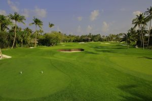 Pure Dynasty Seeded Paspalum Hits Worldwide Market 1 Velaa Golf Academy by Olazabal in the Maldives. Picture by Tom Tavee/Olazabal Design