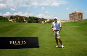 Vietnamese Links Destined for Greatness, Predicts Norman 1 Greg Norman on the 18th hole at The Bluffs.