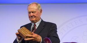 USGA Museum Celebrates Opening of Jack Nicklaus Room 1 Jack Nicklaus at the USGA ceremony. Picture by USGA,
