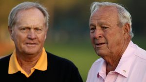 Jack Nicklaus and Arnold Palmer will act as co-Chairmen for next year's US Open. Picture by Getty Images.