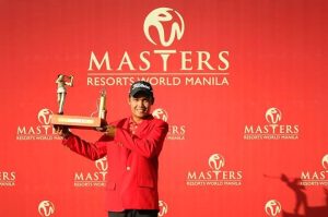 Natipong Srithong secured his maiden Asian Tour title.