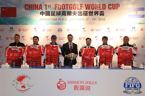 Chinese Quartet Aim for Glory in FootGolf World Cup
