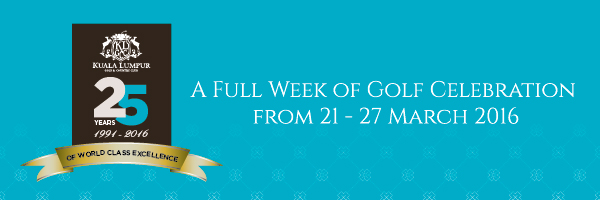 Golf Festival to Mark KLGCC Silver Jubilee