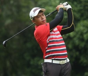 Nopparat Panichphon en route to victory. 