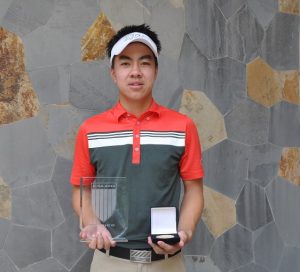 Putt Sridama prevailed in a play-off at the Faldo Series Thailand Championship.