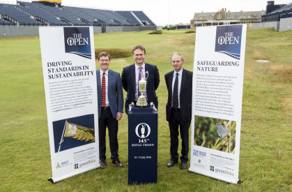 GreenLinks Leads Open Championship Sustainability