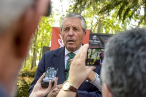 Gary Player during a press conference in Johannesburg. Picture by Sydney Seshibedi/Gallo Images