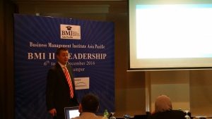 Jason Koenigsfeld delivering a presentation.