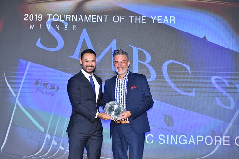 Asian Tour Stars Feted at Awards Gala 2 AT 2019 Tournament of the Year SMBC Singapore Open