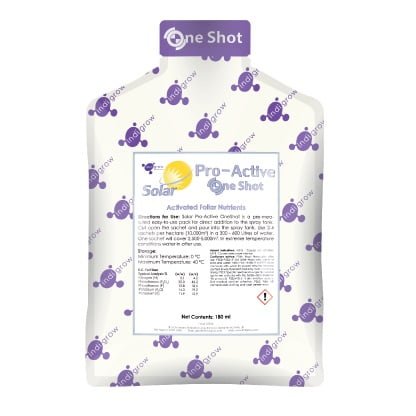 Positive Effect of Indigrow’s Solar Pro-Active OneShot