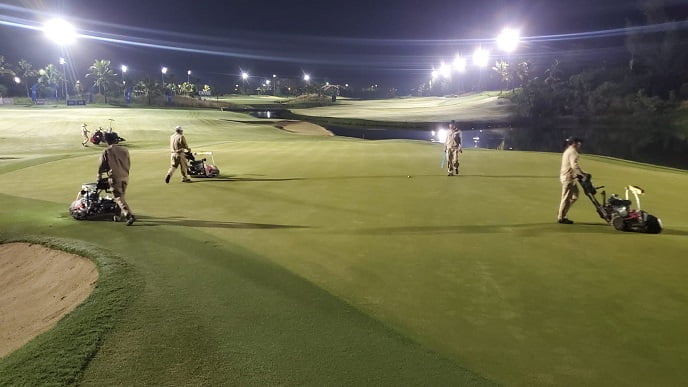 BRG Golf Course Maintenance Staff Rise to the Challenge