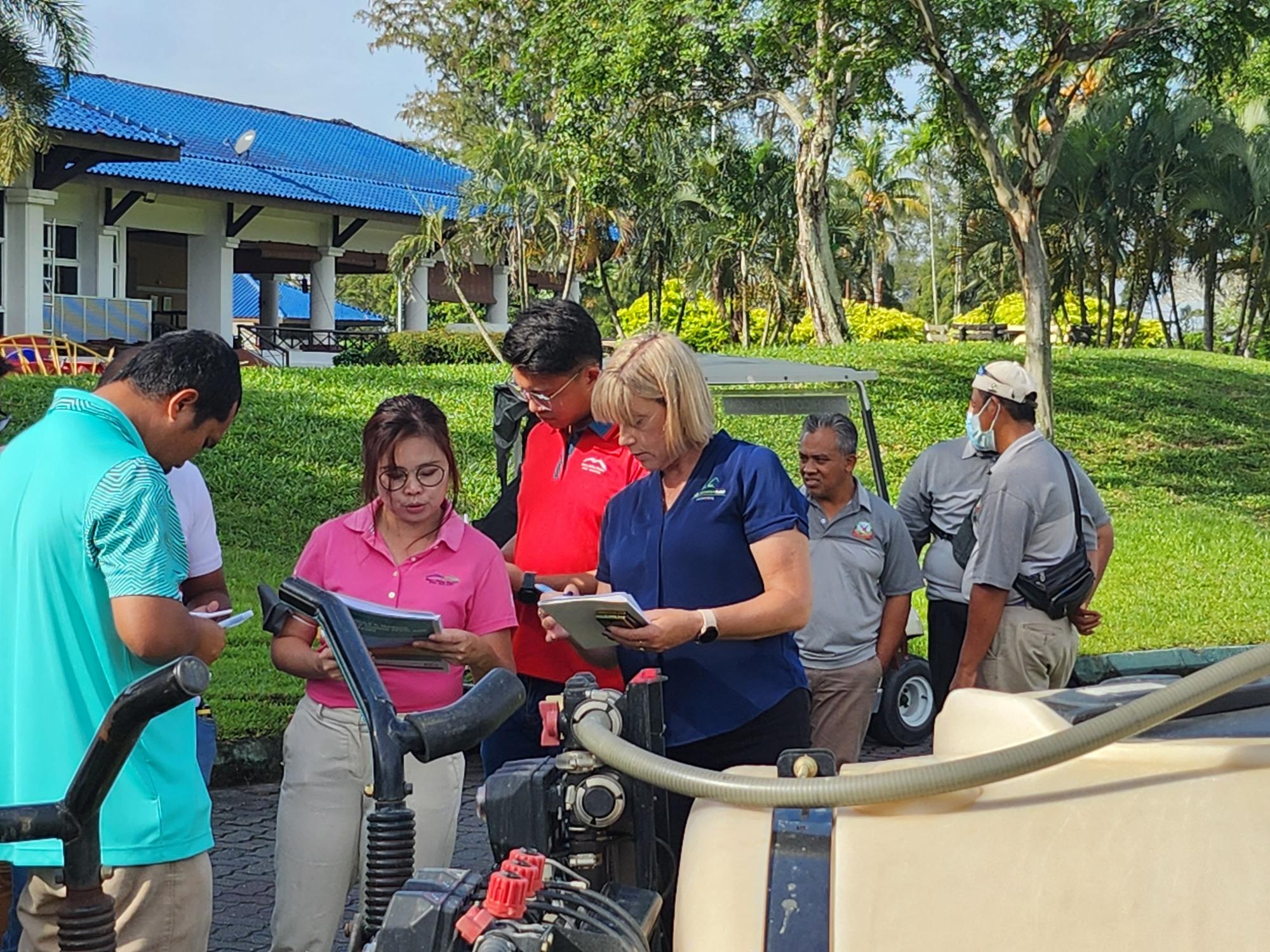 Certificate in Greenkeeping's Great Progression Asian Golf Industry