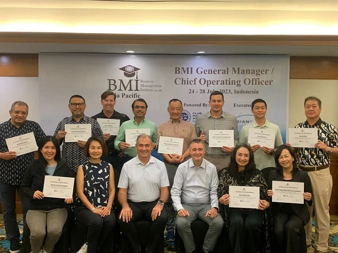 Delegates’ Seal of Approval for BMI Course