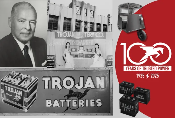 PGA Show Celebration for Trojan Battery