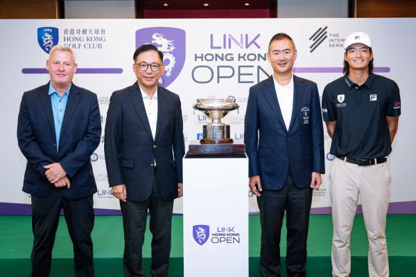 Asian Tour COO David Rollo Link Group CEO George Hongchoy HKG captain Andy Kwok Taichi Kho