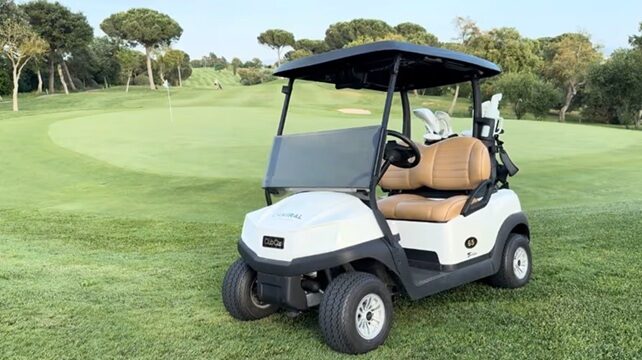 New Club Car Fleet at Ryder Cup Venue 1 Club Cat at Camiral
