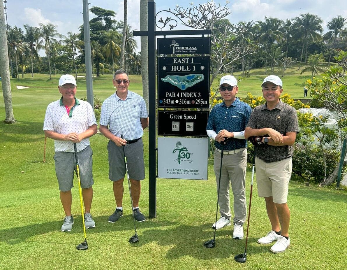 Tee-Off for AGIF Business Leaders Invitational 4 Graham