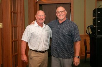 Success of Vietnam Irrigation Symposium 2 David Dale principal designer for Golf Plan and Rob Weiks at the Vietnam Irrigation Symposium