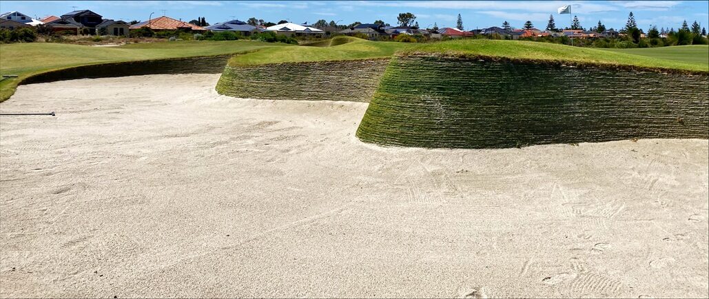 EcoBunker Elevates Links Kennedy Bay 1 Hell Bunker Kennedy