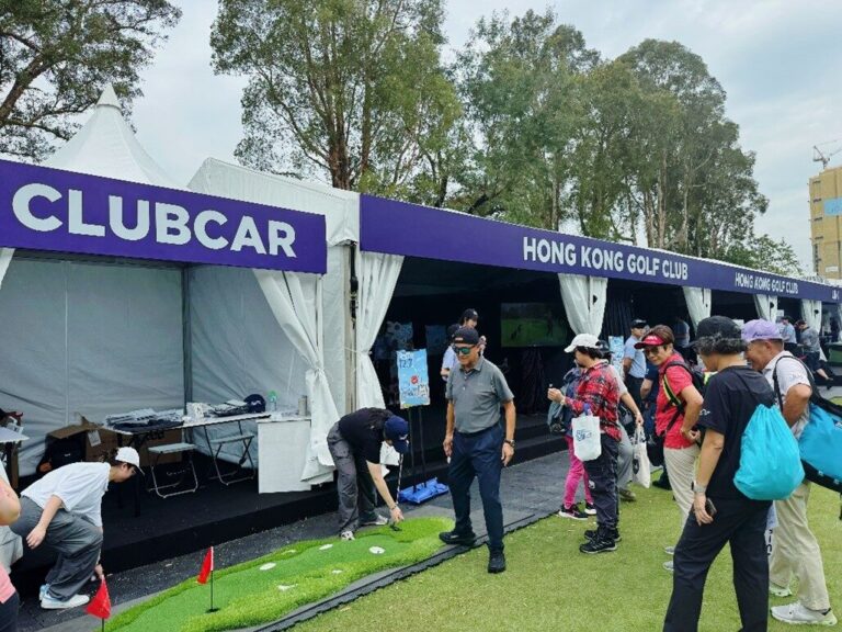 Club Car in Gear at Hong Kong Golf Club