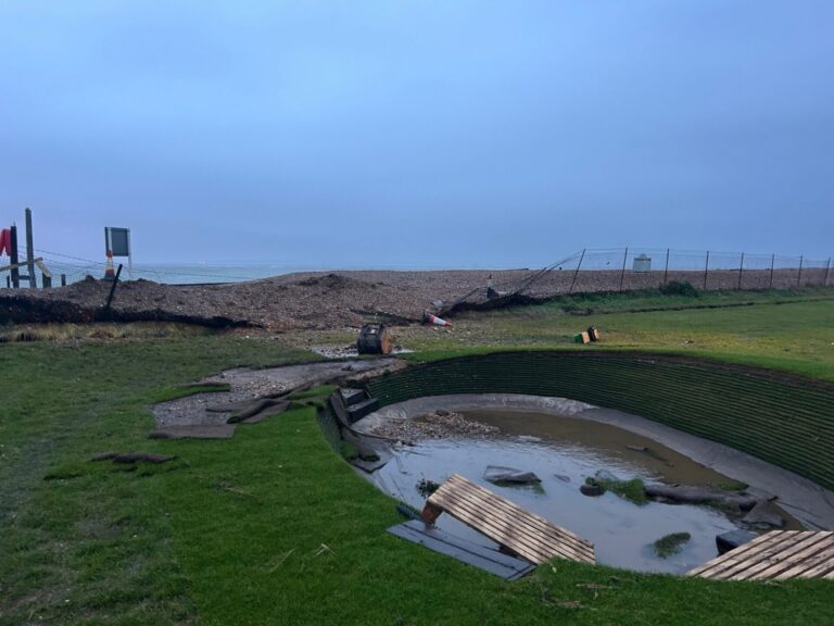 EcoBunker Withstands Tidal Test