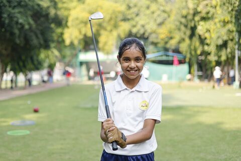R&A Foundation’s Magical India Commitment 2 With a new found love for golf Jainab dreams of becoming a professional golfer 1