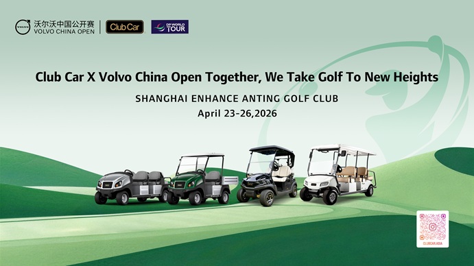 Club Car Fleet Enhancing China Open