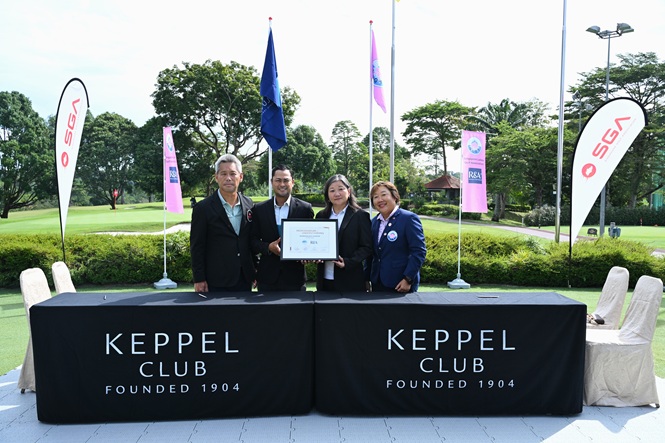 Keppel Club Signs Women in Golf Charter