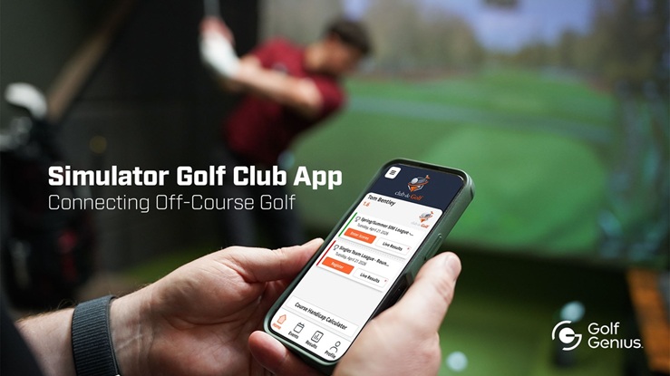Golf Genius Launches SIM Golf Club App