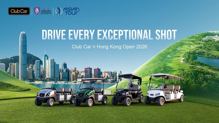 Club Car in the Fast Lane at Fanling
